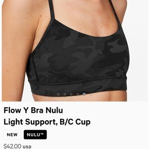 Flow Y Bra Nulu in camo print